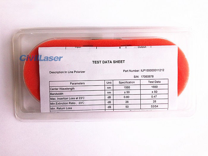 PM fiber Polarizer