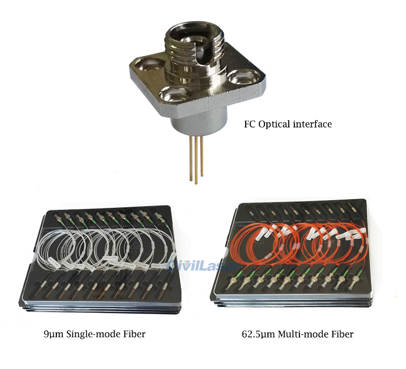 400nm~1100nm 905nm Silicon 500um Avalanche 포토다이오드 TO46 Package