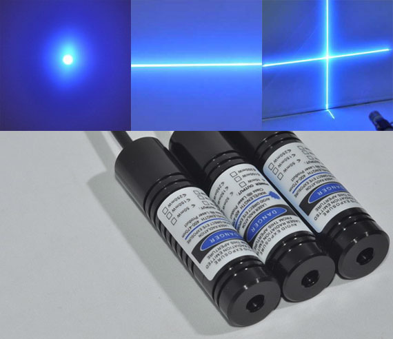 adattatore Incisione 250mw 405nm 3 ~ 5V Blu/Viola Diodi Laser Dot Modulo 12 × 45mm supporto