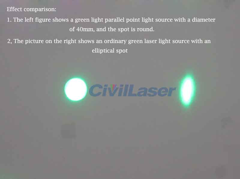 40mm red spot laser parallel light source