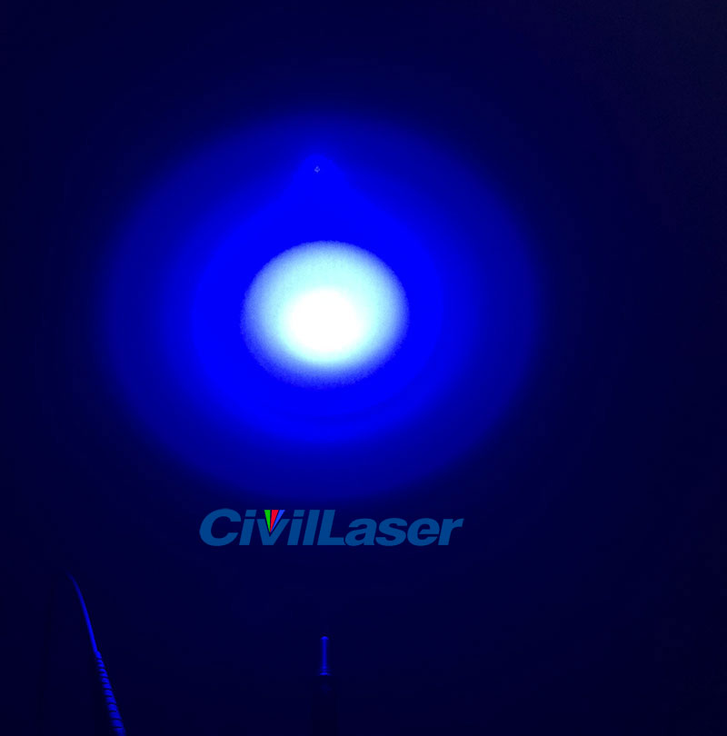 450nm 80mw Blue pigtailed laser Laser sensor