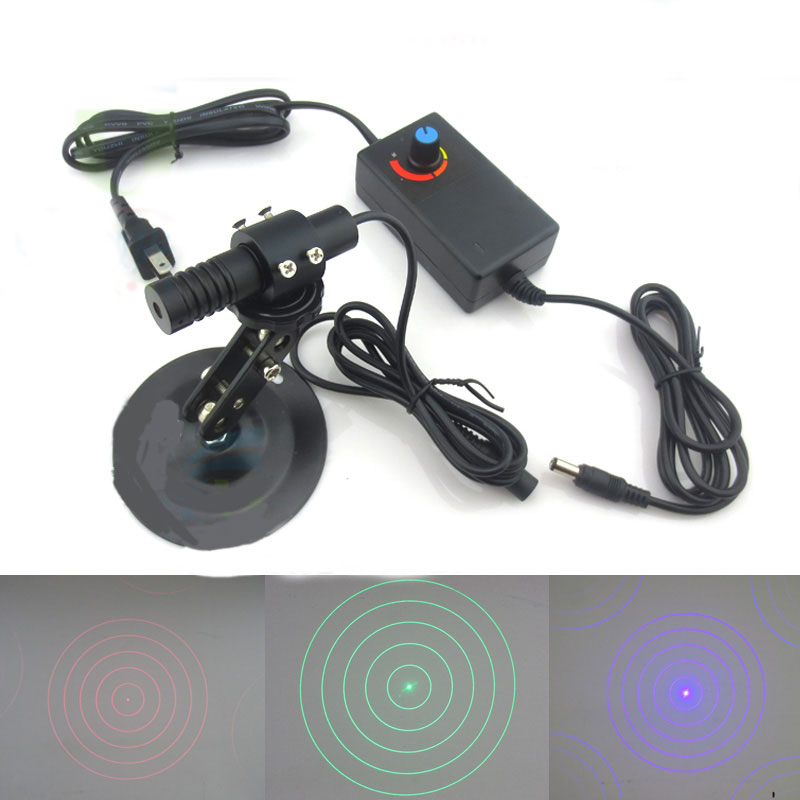 Ultra high brightness 5 concentric circles effect red/green/blue laser Focusing laser positioning instrument - Click Image to Close