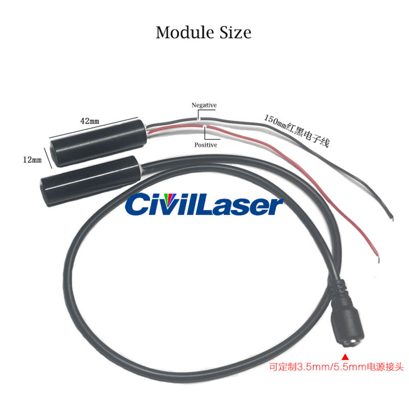 520nm 135mw High power 녹색 laser module