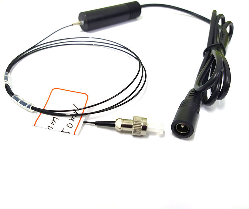 520nm 15mw 녹색 single mode fiber coupled pigtailed laser FC/APC connector - Click Image to Close