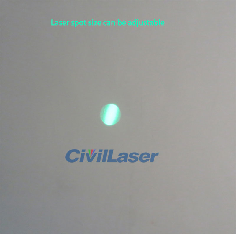 515nm 520nm green dot laser module 4mm small size