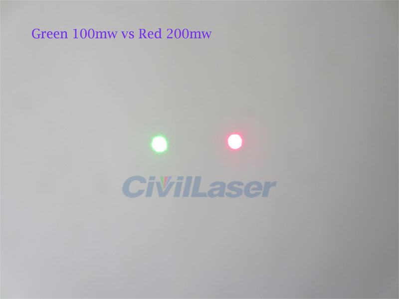 532nm 100mw High stability green dot