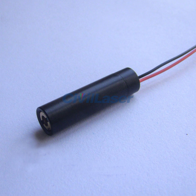 532nm 5mw~10mw Super small size 녹색 laser module Dot Φ8mm - Click Image to Close