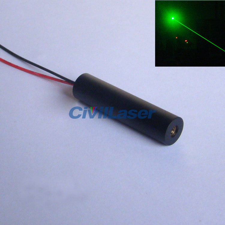 532nm 30mw~50mw Small size 녹색 laser module Dot 녹색 laser beam emitter Φ12mm