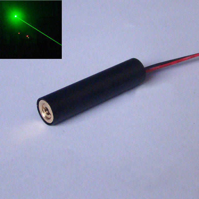 532nm 30mw~50mw Small size 녹색 laser module Dot 녹색 laser beam emitter Φ12mm - Click Image to Close