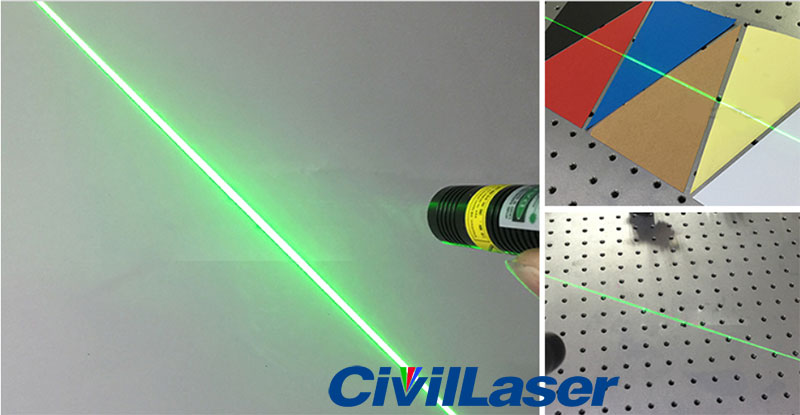532nm 50mW 녹색 line laser module