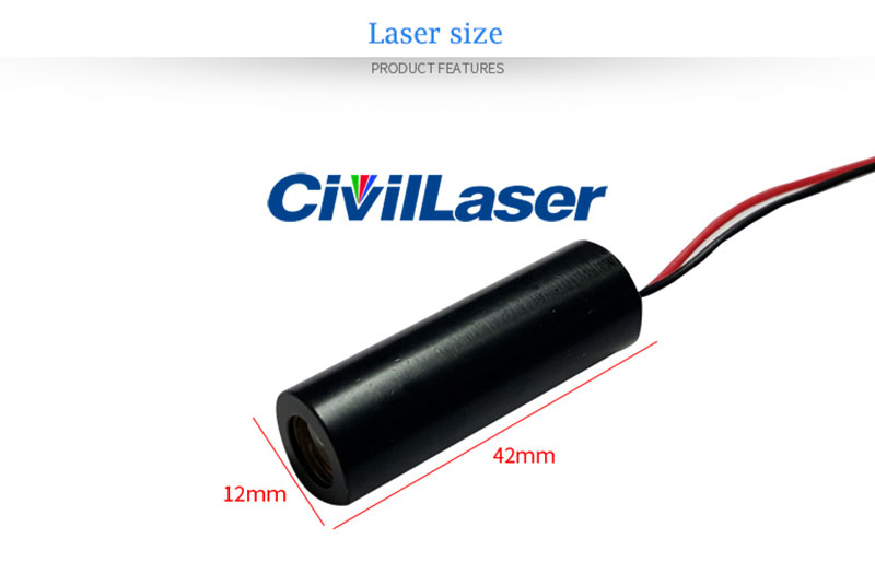 635nm 100mw 빨간색 line laser module 고성능