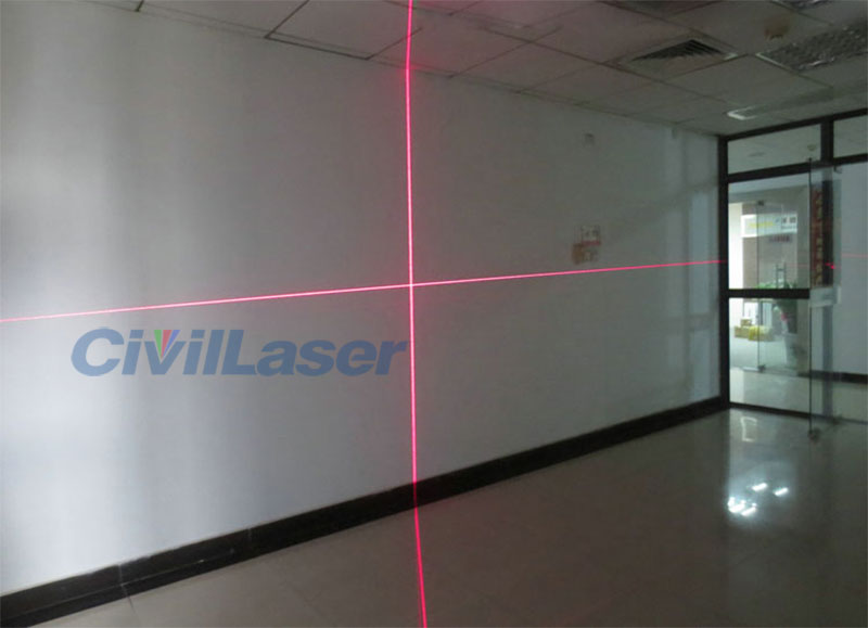 638nm 300mw Line/Crosshair High power 빨간색 laser module