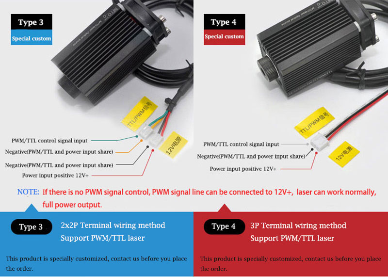 638nm 750mw 1.2W 빨간색 고성능 laser