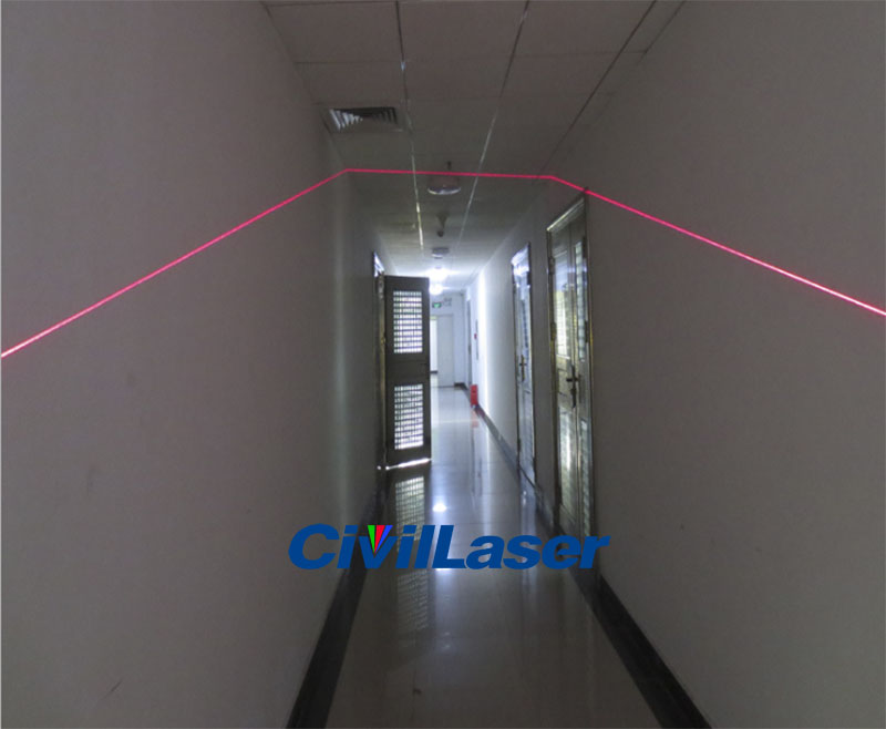 650nm 100mw Uniform red line laser module Powell lens