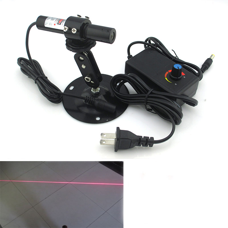 650nm 100mw Uniform red line laser positioning lamp Powell lens