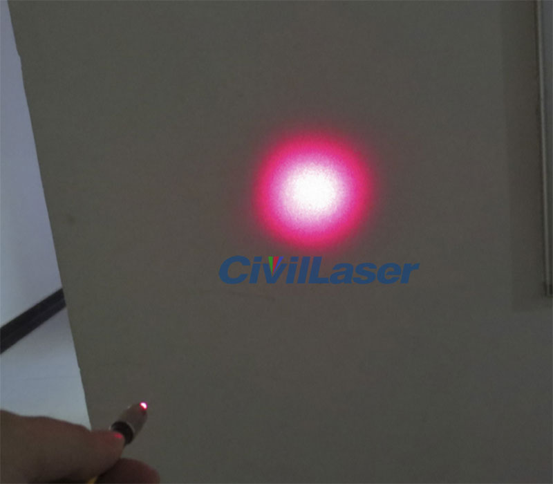 650nm 100mw Single mode fiber coupled 빨간색 laser module