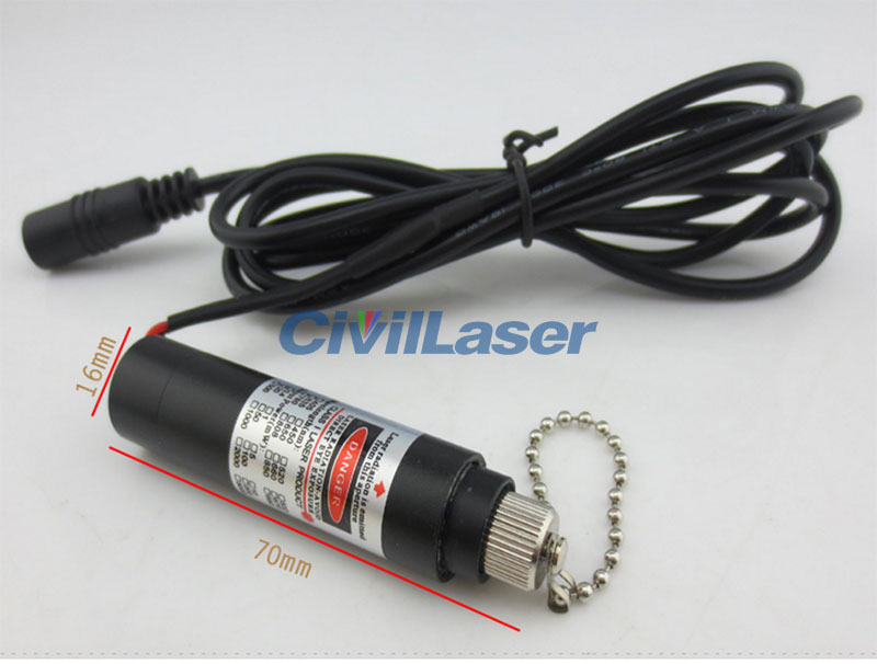 650nm 100mw Single mode fiber coupled 빨간색 laser module