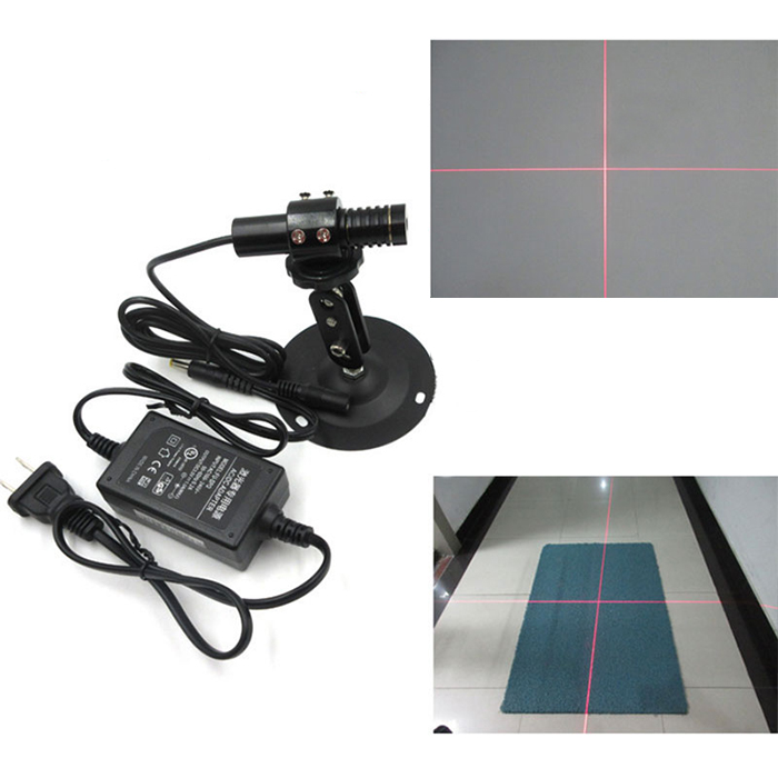 650nm 50mw 빨간색 Crosshair laser module Ultra-fine/Adjustable linewidth Vertical 90 degrees