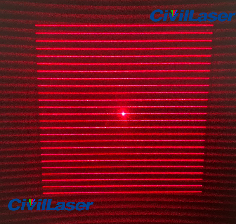 25 Lines Parallel laser light 660nm 200mw 빨간색 laser Multi line scan parallel line 3D scanning