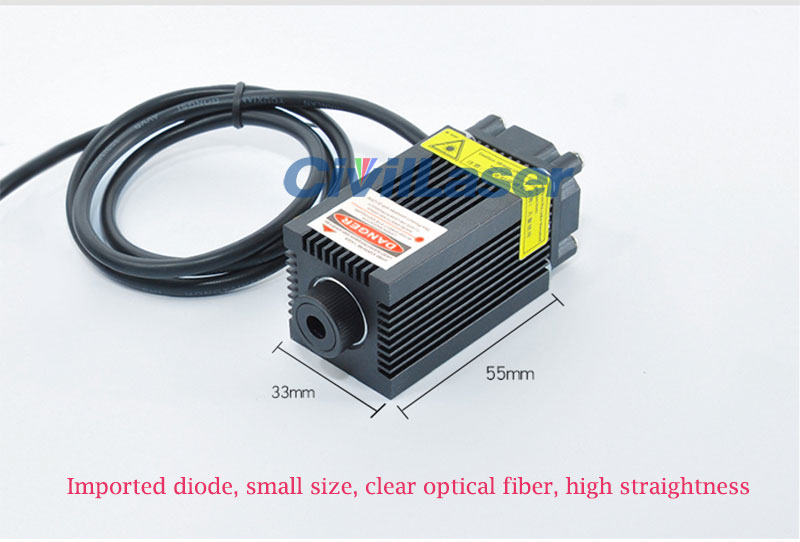 660nm 250mW 빨간색 High power Dot semiconductor laser positioning lamp Room escape