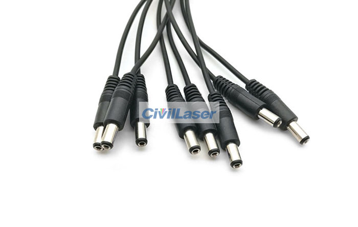 레이저 모듈 Power Wire Divided Into Eight Cord Laser Sub Wiring