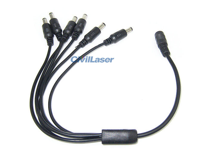 A Connecting Wire is Divided Into Six Lines 레이저 다이오드 모듈 Power Wire