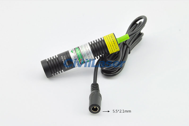 532nm 10mw~50mw 녹색 laser module Crosshair/ Line/Dot