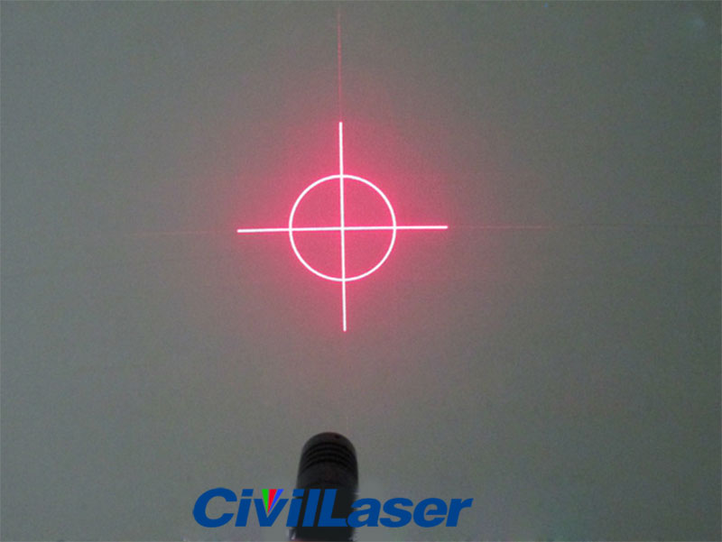 circle laser module with crosshair 빨간색 녹색 Blue
