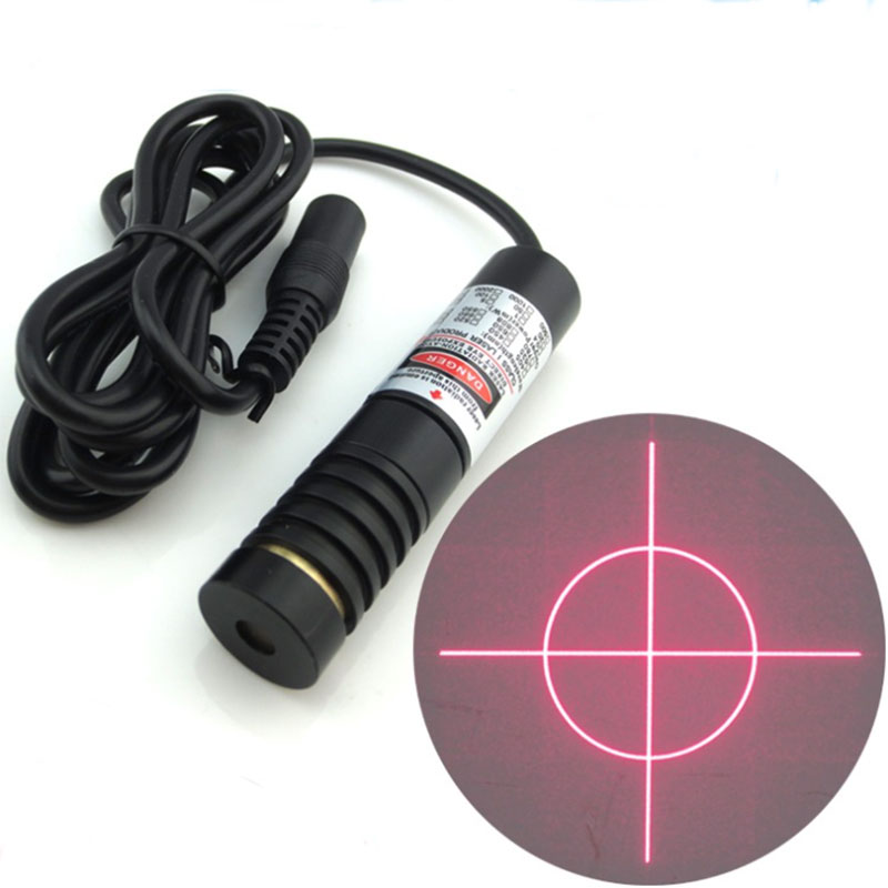 High stability circle with cross effect red / 녹색 / blue laser wavelength and power can be customized