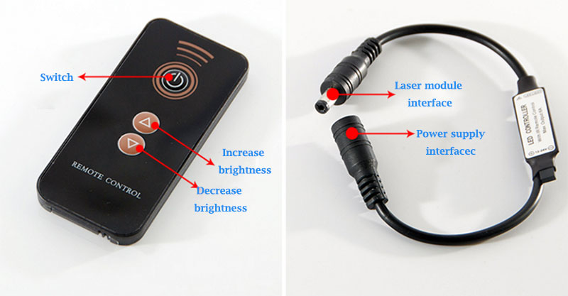 Laser Remote Controller Switch Adjustable