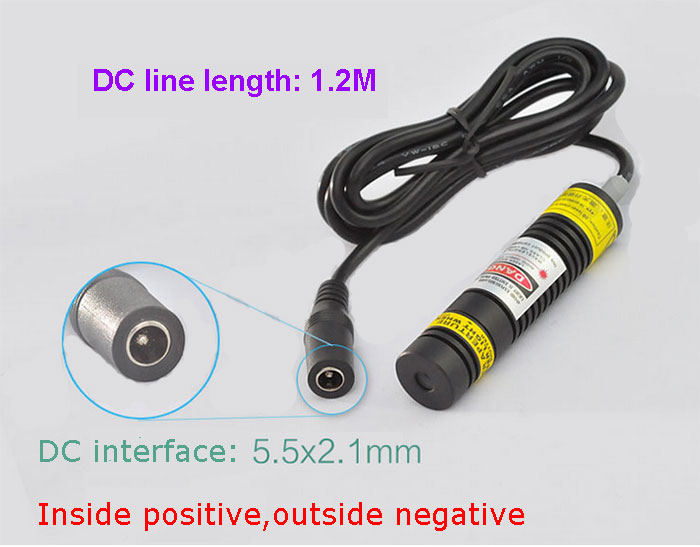 648nm 100mw 빨간색 laser module Crosshair Laser/ Line Cast line instrument/ Dot Locating lamp