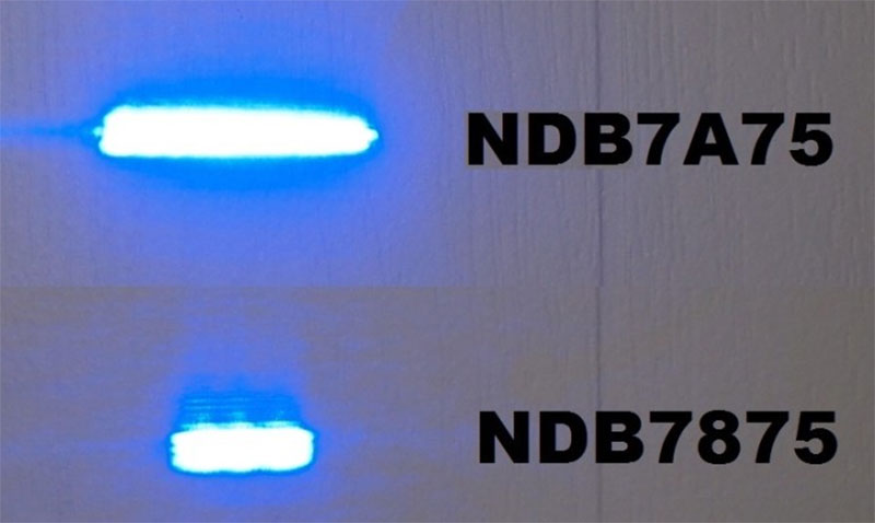 450nm 448nm 3500mW 레이저 다이오드 NDB7A75 Nichia