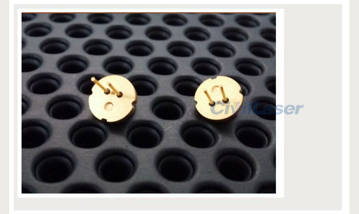 Mire Laser Blue Laser Diode OSRAM New 445nm 450nm 50mw 3.8mm TO-38 - Foto 8