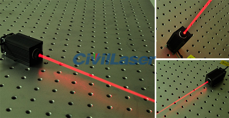 660nm 250mw semiconductor laser 고성능 빨간색 laser Engrave Room escape