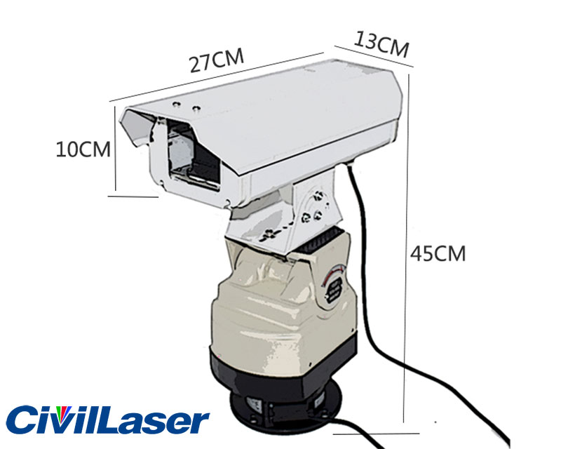 520nm Rotatable Landmark Waterproof laser