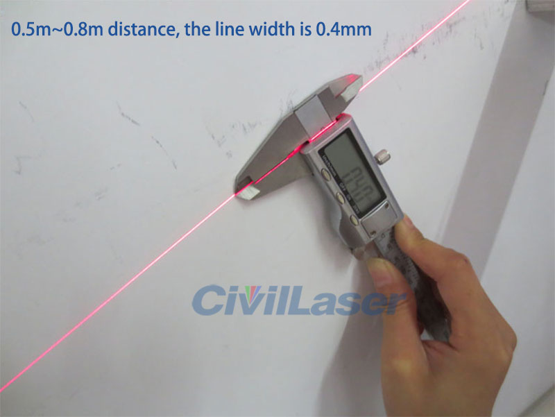 Seiko laser 0.15mm diameter Very fine line width 빨간색 laser module