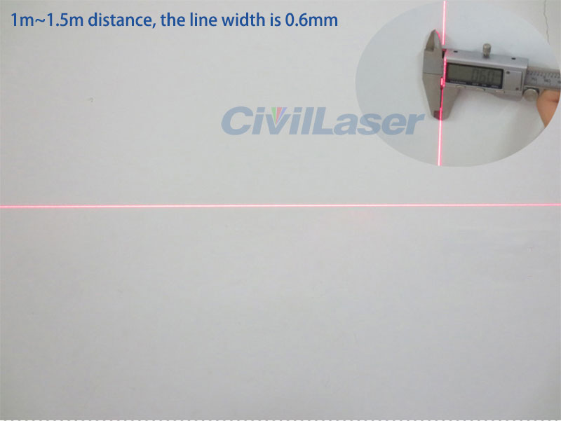 Seiko laser 0.15mm diameter Very fine line width 빨간색 laser module