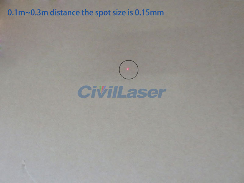 Seiko laser 0.15mm diameter Very fine line width 빨간색 laser module