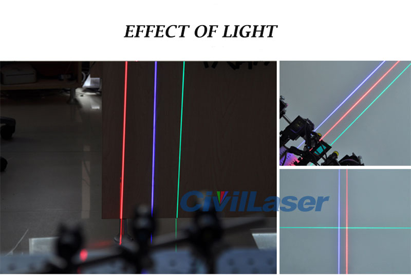 녹색/빨간색/Blue line laser marking