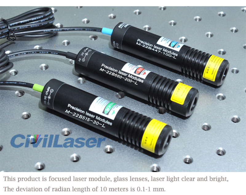 녹색/빨간색/Blue line laser marking