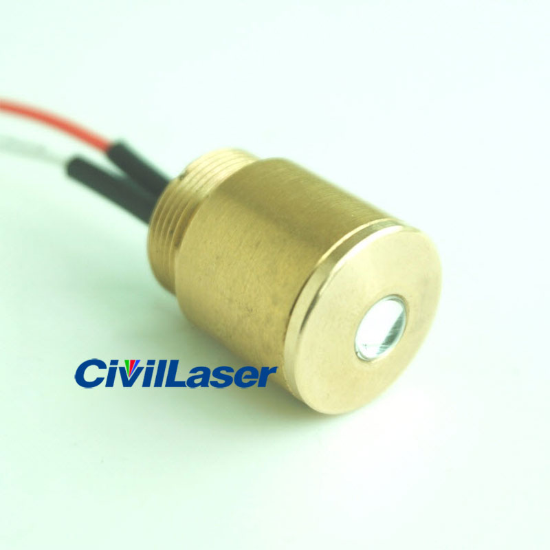 White laser light flashlight module