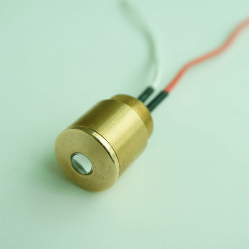 White laser light flashlight module Ceramic fluorescence Excite white light Penetrating type