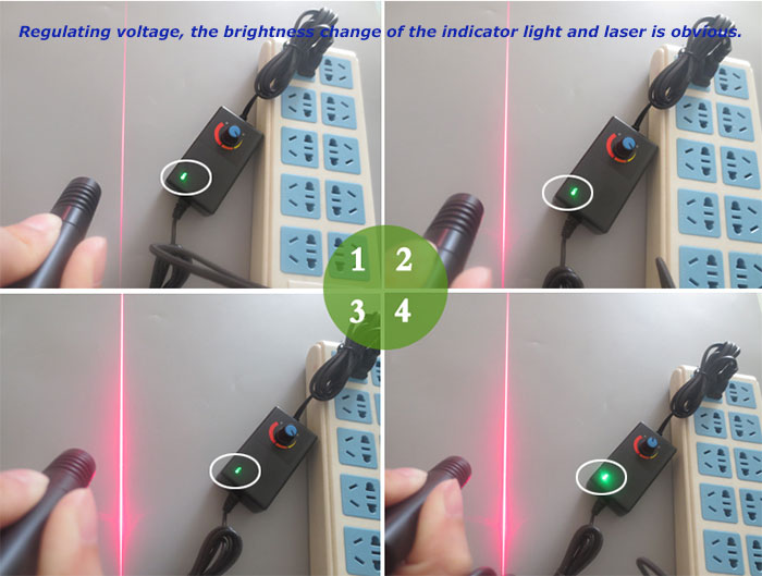 520nm 50mw Line green laser module