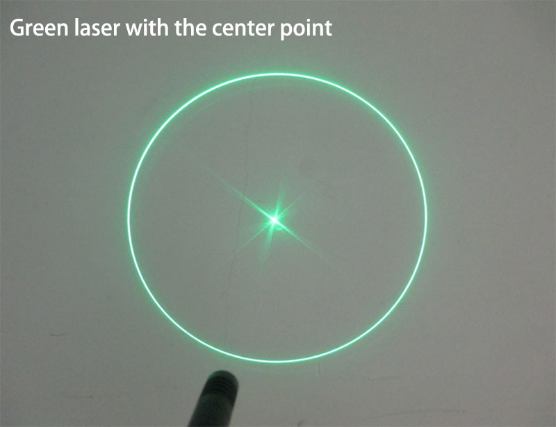 고성능 Circle laser with center point