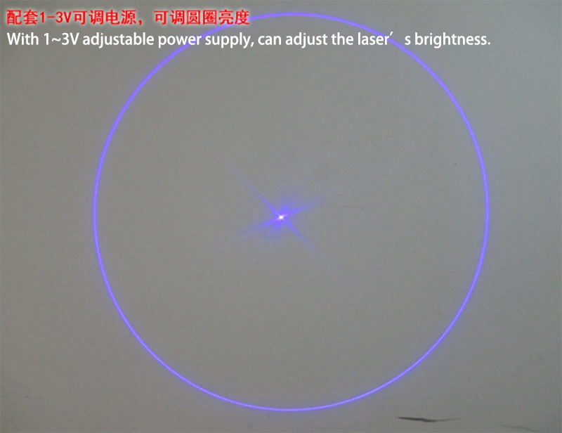 고성능 Circle laser with center point