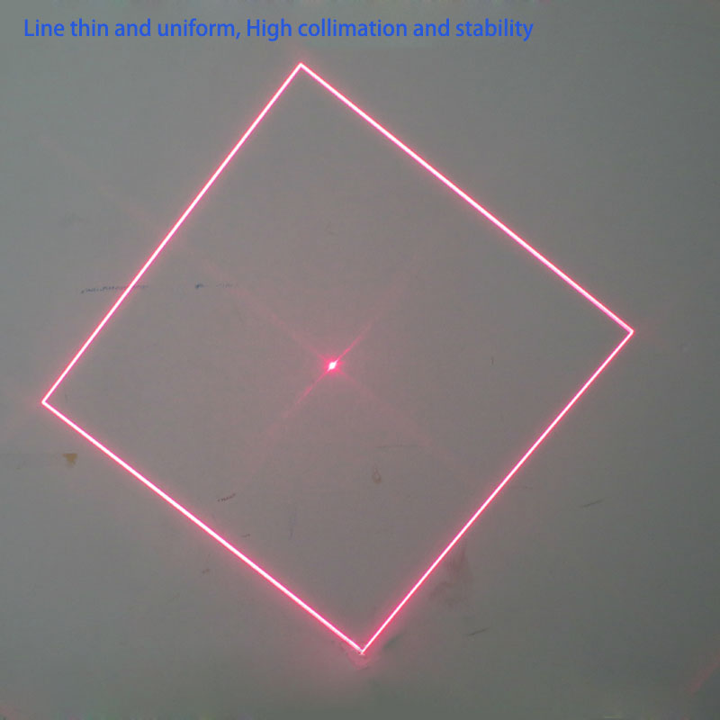 HIgh Power 빨간색 녹색 Blue Square laser module