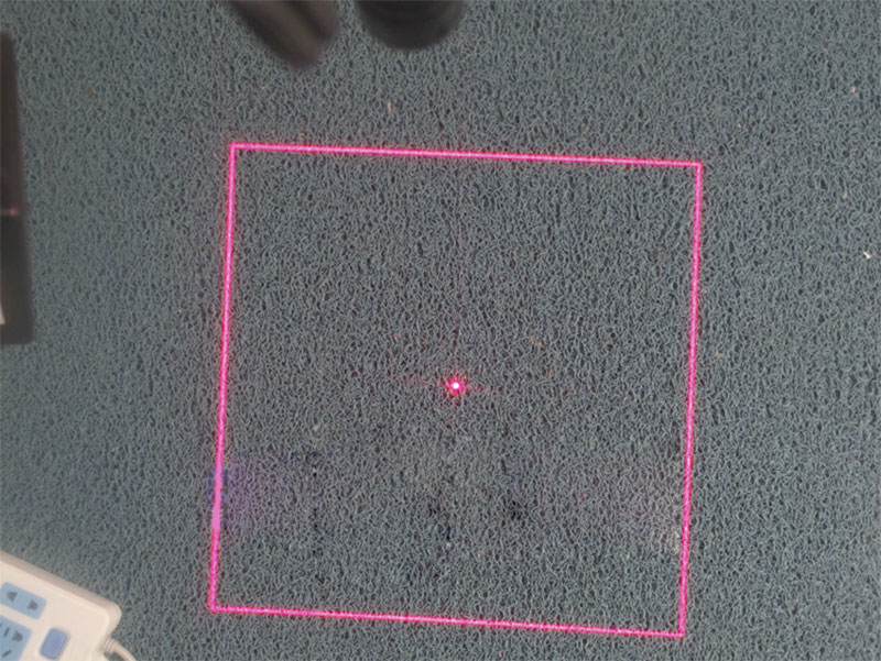 HIgh Power 빨간색 녹색 Blue Square laser module