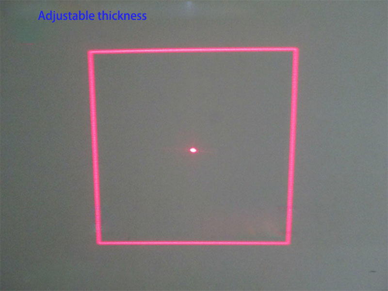 HIgh Power 빨간색 녹색 Blue Square laser module