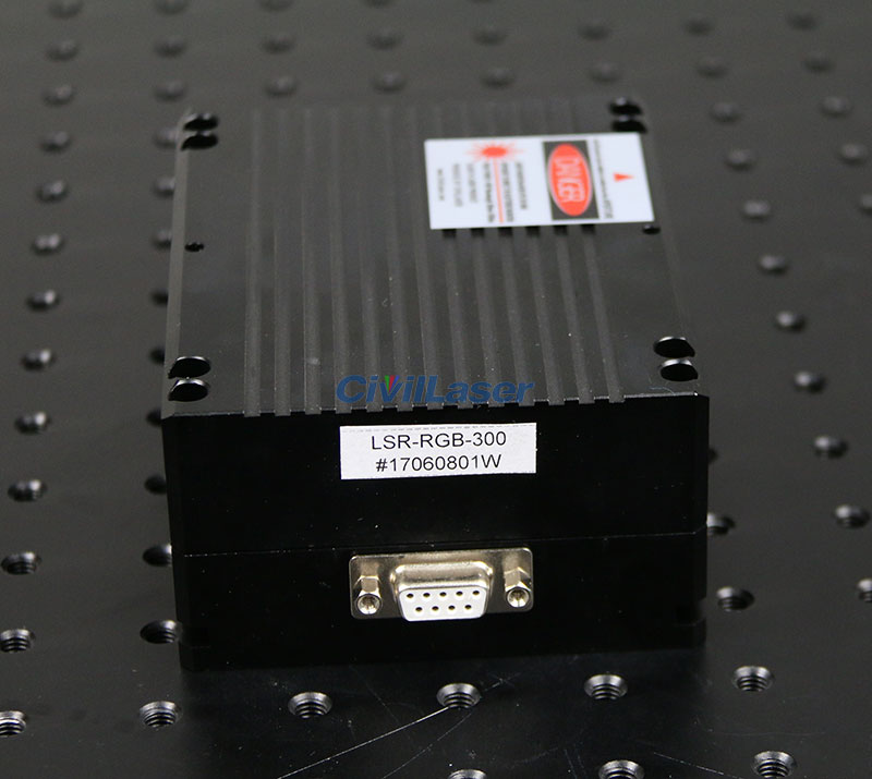 White laser source 3IN1 RGB laser 638nm 520nm 450nm Combiner laser ...