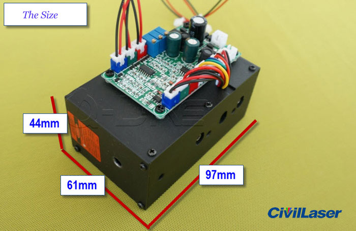 400mw~500mw White laser module RGB laser beam compose the white laser ...